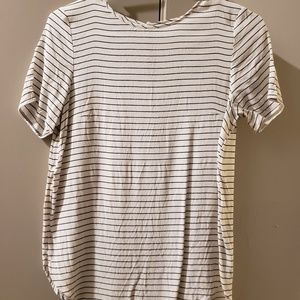 SOLD Black and white shirt